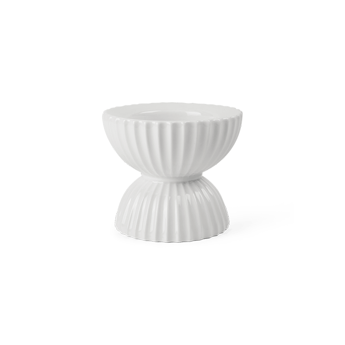 Lyngby Porcelæn Candleholder Tura, H: 3.9
