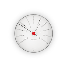 Arne Jacobsen Bankers Barometer, White, Ø: 4.7"