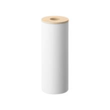 Round Tissue Case - Steel + Wood