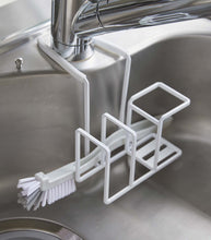 Faucet-Hanging Sponge & Brush Holder - Steel