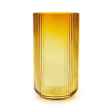 Lyngby Porcelæn Vase, Amber