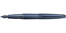 ATX® Sandblasted Dark Blue Stainless Steel Medium Nib Fountain Pen