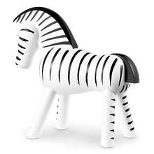 Kay Bojesen Zebra, Black/White, H: 5.5"