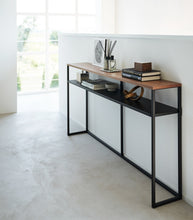 Long Console Table - Steel