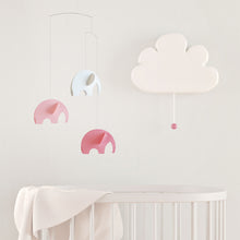 Mobile Elephants Pink
