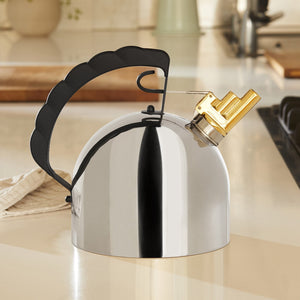 Alessi 9091 Richard Sapper Kettle with Melodic Whistle