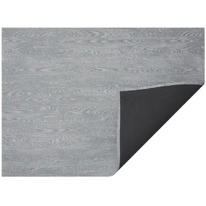 Chilewich Floor Mat Woodgrain Woven Slate