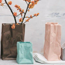 Rosenthal Studio Line Bag Vases Coral