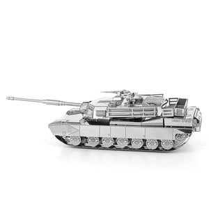 3D Metal Model Kit M1 Abrams Tank