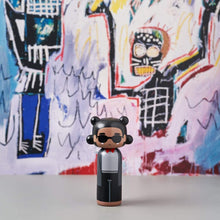 Lucie Kaas Kokeshi Doll Jean-Michel Basquiat