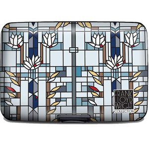 Frank Lloyd Wright Art Armored RFID Protection Wallet - Water Lilies