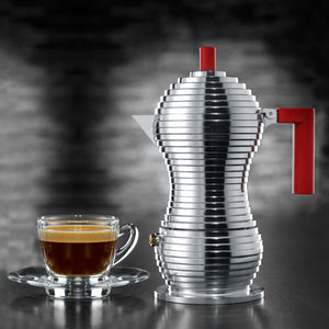 Alessi Pulcina Stovetop Espresso Coffee Maker