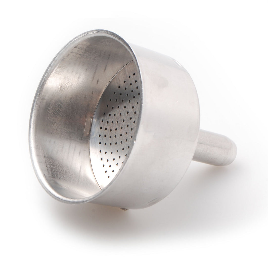 Filter funnel for Alessi coffee maker models: 9095, PL01, MT18, and MDL02