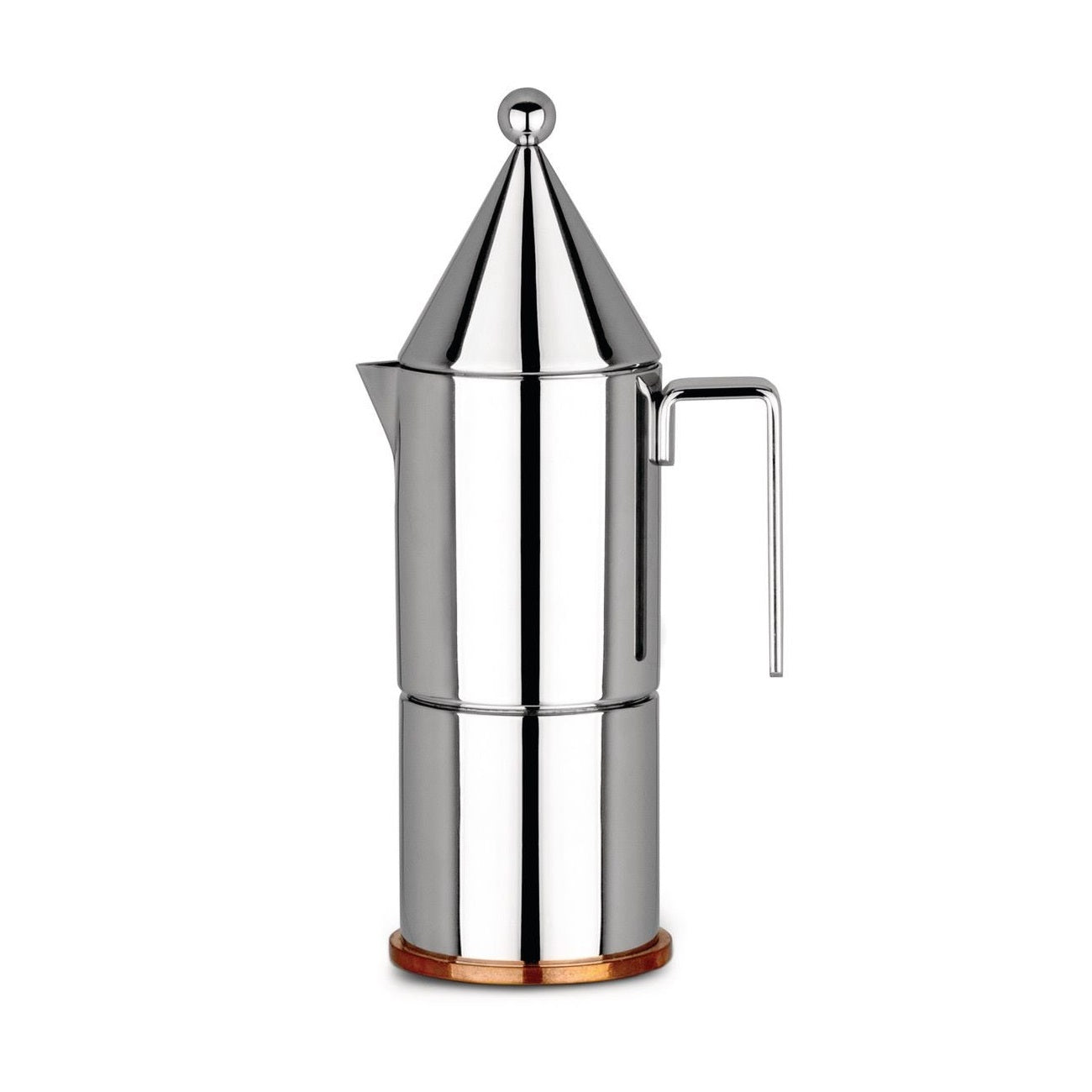Alessi 9090 Espresso Coffee Maker Perforated Handle - 3 Cups