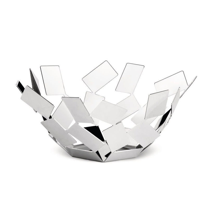 Alessi La Stanza Scirocco Bowl, Stainless Steel, 10.8” – Speranza