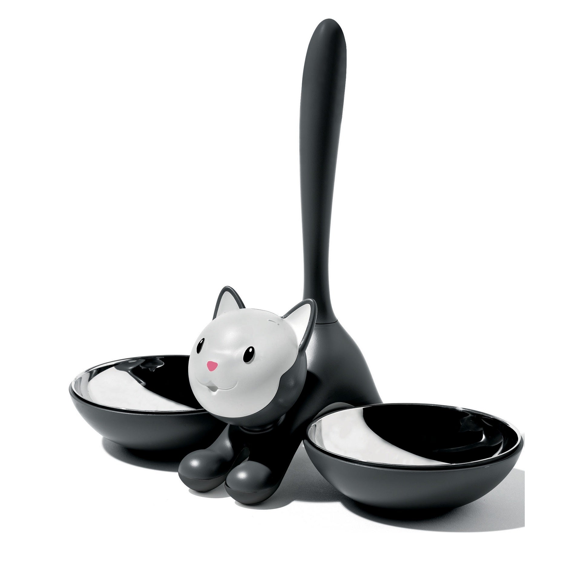 【新品／レア】アレッシィALESSI Mioキャットボール Alessi Tigrito Cat Bowl, Stainless Steel Bowls, 11.5