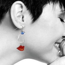 Art and Architectural Earrings Cubist Profile