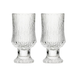 Iittala goblet glasses, set of 2, 11.5oz.