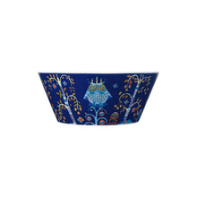 Iittala Blue Taika small bowl, 10oz, porcelain.