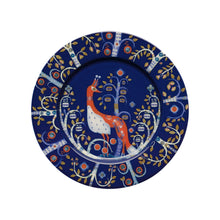 Iittala Blue Taika salad plate, 22cm, porcelain.