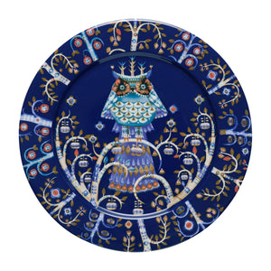 Iittala Blue Taika dinner plate, 30cm, porcelain.