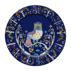 Iittala Blue Taika dinner plate, 27cm, porcelain.