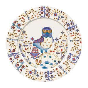 Iittala White Taika dinner plate, 27cm, porcelain.