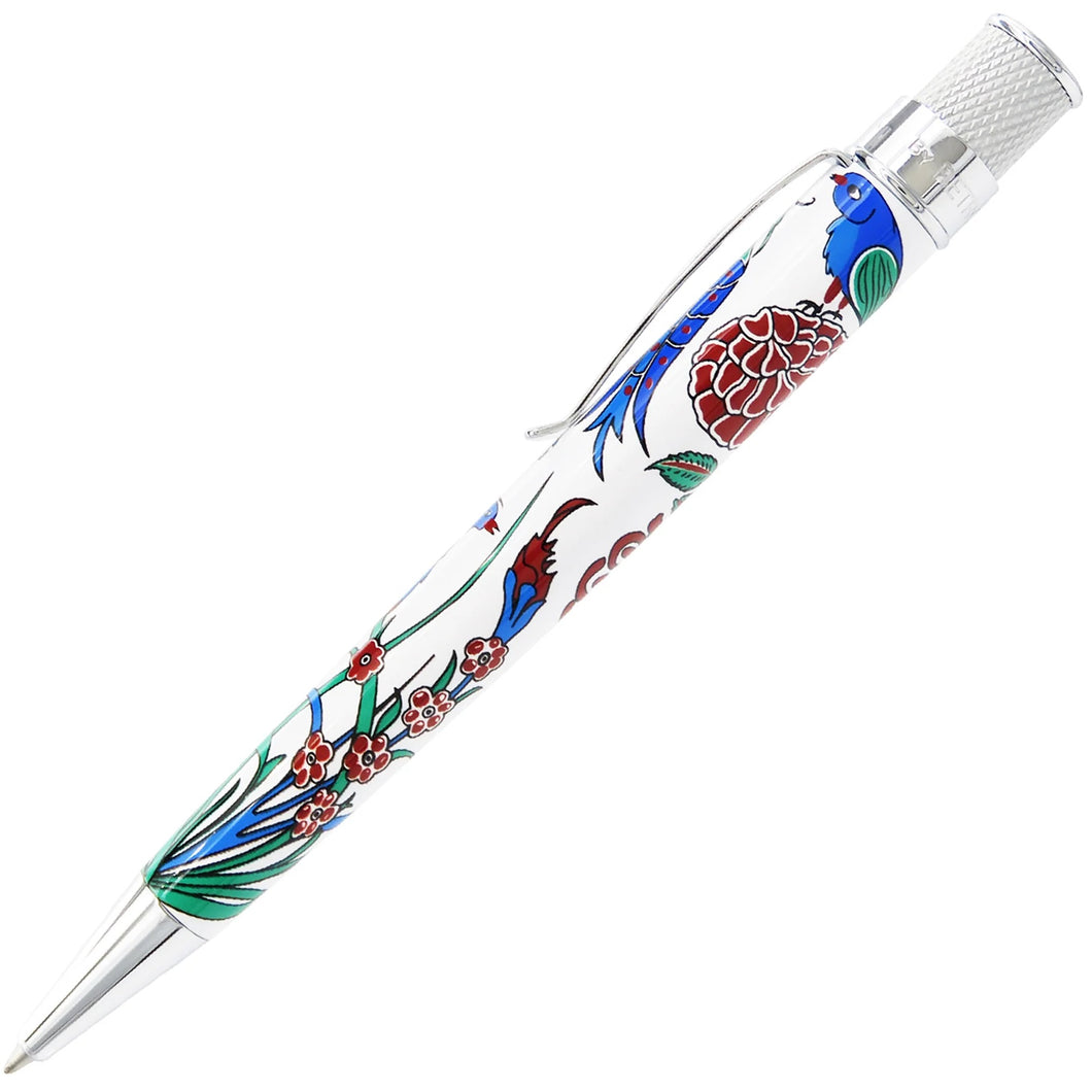 Retro 51 Iznik Garden Blue Birds Rollerball Pen