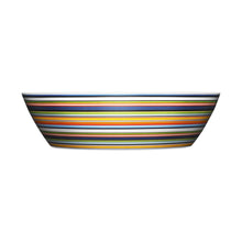 Iittala Orange Origo bowl, capacity 2qt/2L.