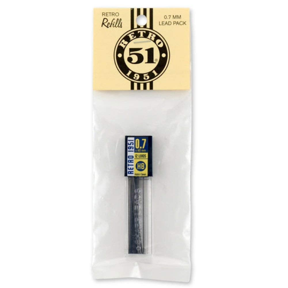 0.7mm 12-lead refill for Retro 51 Hex-o-Matic pencils