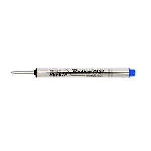 Retro 51 blue rollerball refill for tornado pens.