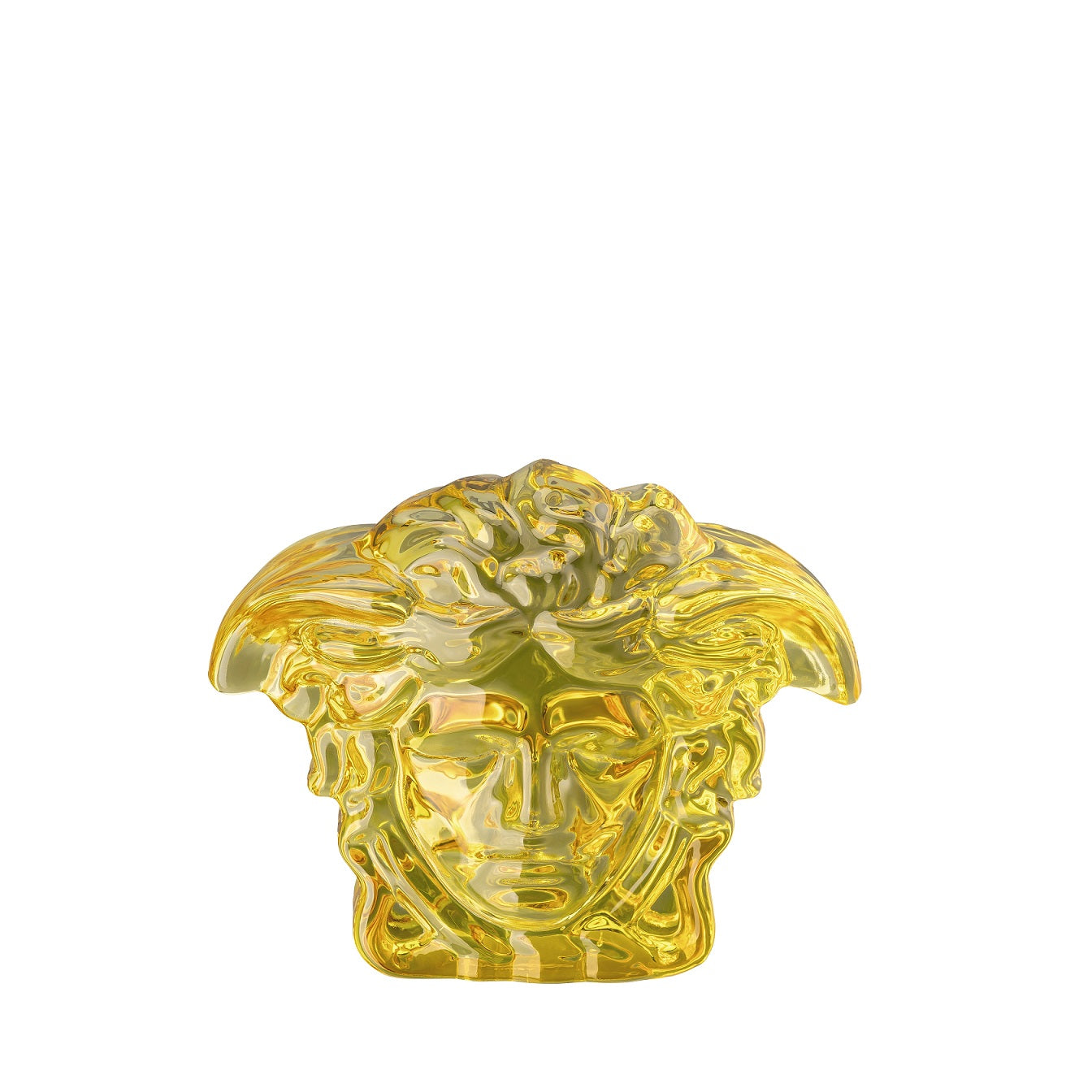 VERSACE Rosenthal コラボ ガラスオーナメント Rosenthal Versace Medusa Paperweight Amber – Speranza Design