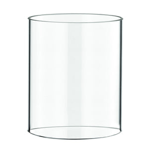 Replacement glass for Stelton clear oil lamp.
