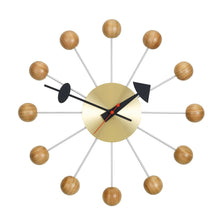 Vitra George Nelson Ball Clock Cherry 1948
