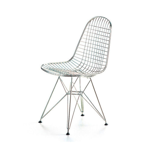 Vitra miniature DKR wire chair designed by Charles and Ray Eames.