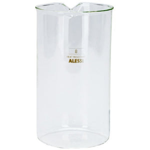 35741 Alessi replacement glass for 8 cup french press models.