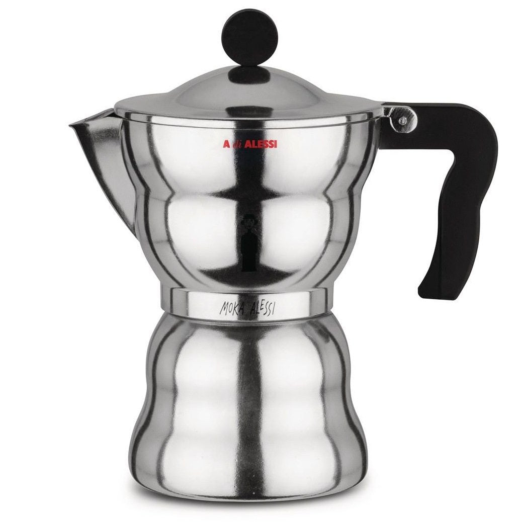 Alessi - Moka Espresso Coffee Maker 3 Cups