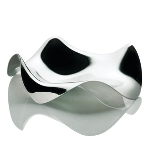 Spoon rest in 18/10 stainless steel mirror polished.