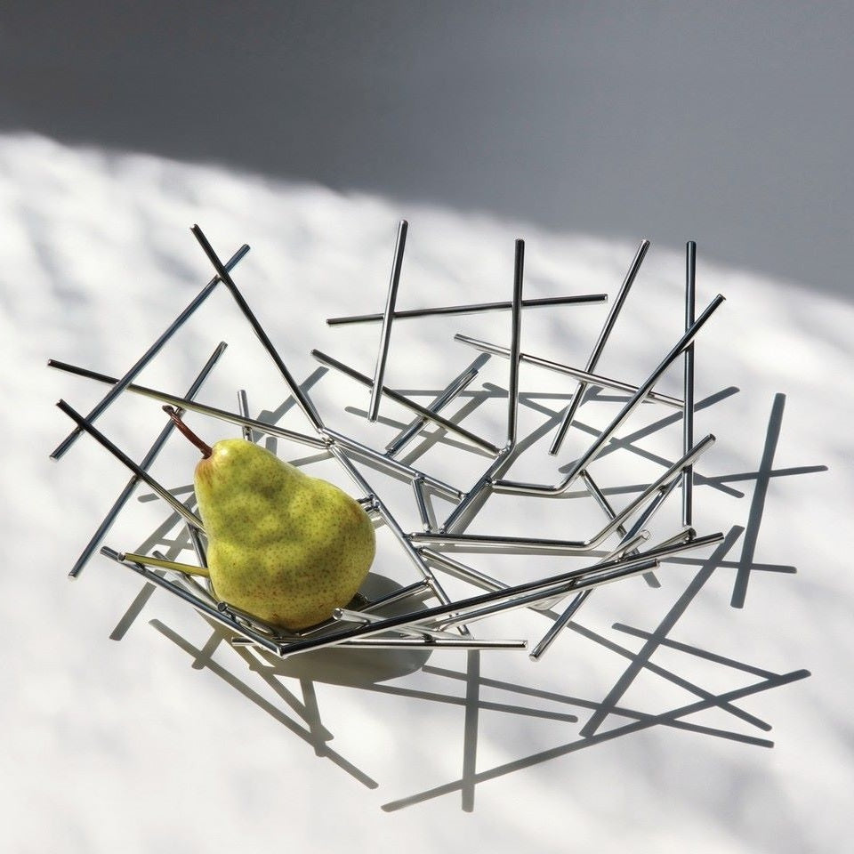 P*h様 085　Alessi　アレッシー　Blow Up　オブジェ　展示品 Alessi Blow-Up Fruit Bowl in Stainless Steel – Speranza Design Gallery