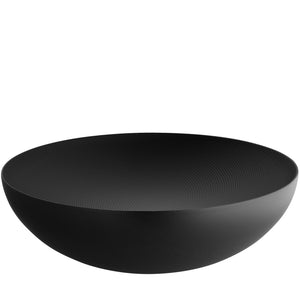 Alessi Double Bowl Black Large