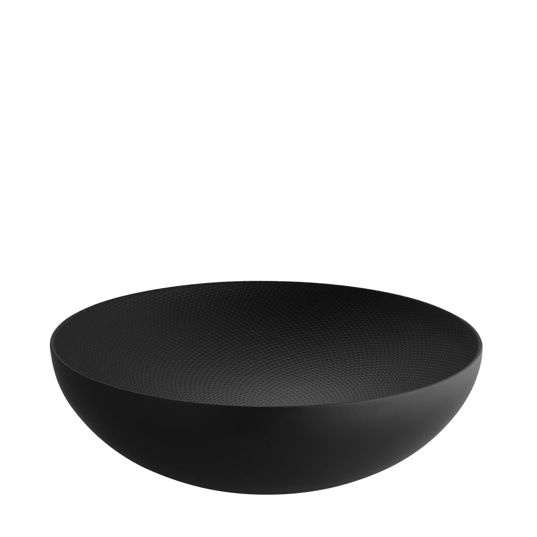 Alessi Double Bowl Black Small
