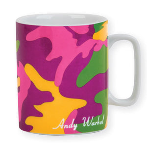 Andy Warhol Pink Camouflage Mug