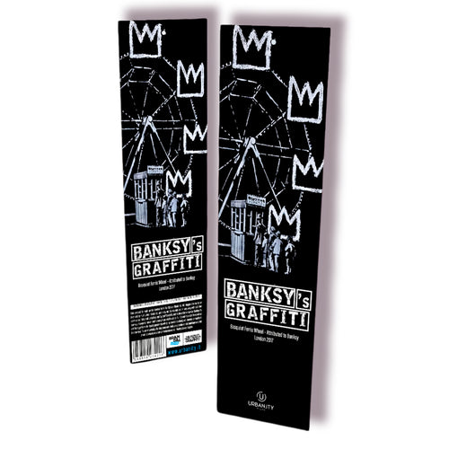 Banksy bookmark “Basquiat Ferris”