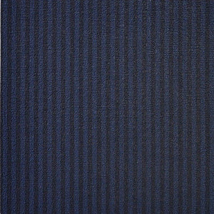 Chilewich Shag Breton Stripe Floormat Blueberry