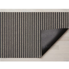Chilewich Shag Breton Stripe Floormat Gravel