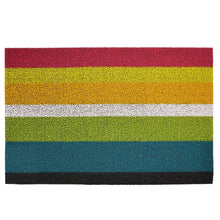 Chilewich Shag Bold Stripe Multi Doormat