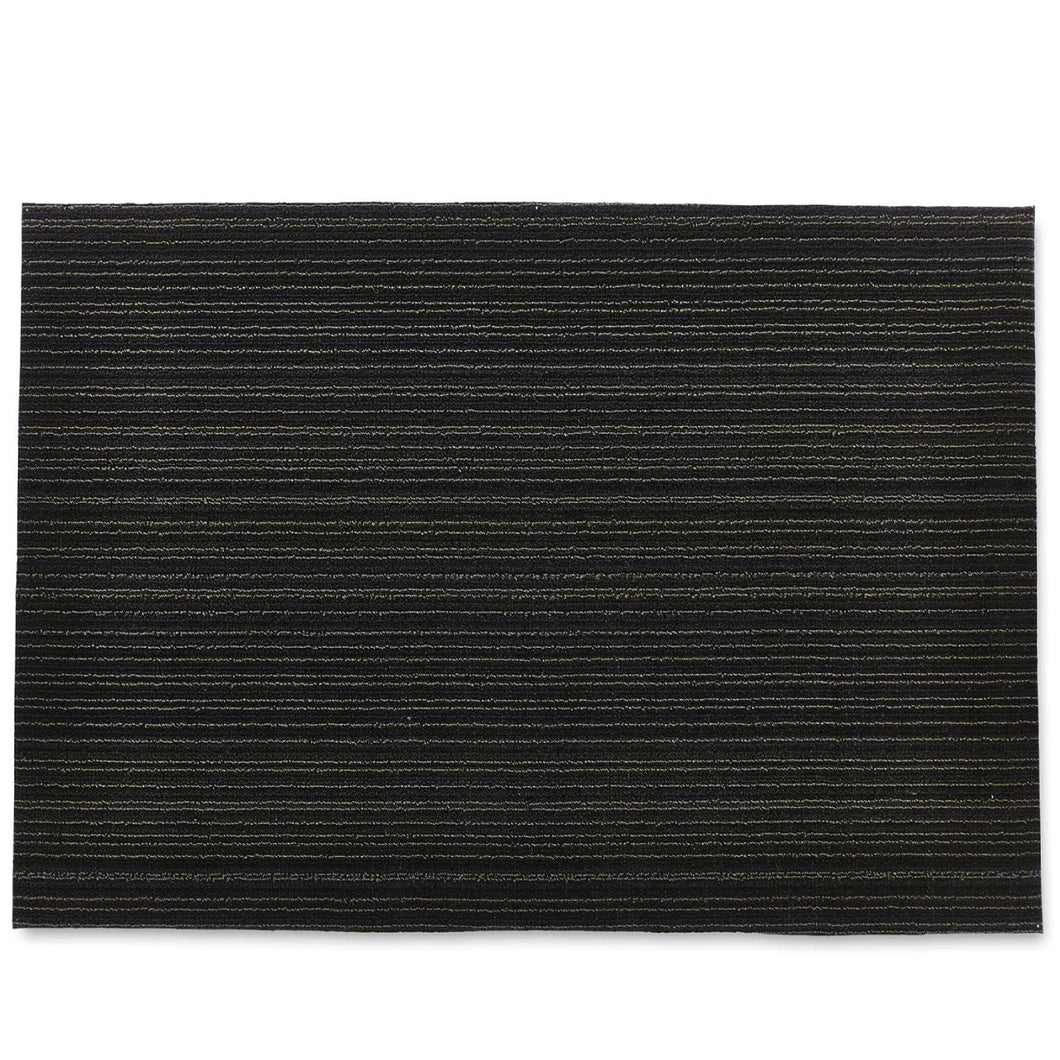 Chilewich Shag Skinny Stripe Floormat Mushroom – Speranza Design