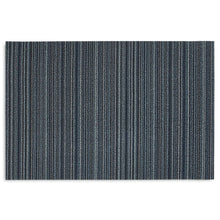 Chilewich Shag Skinny Stripe Blue Utility Mat