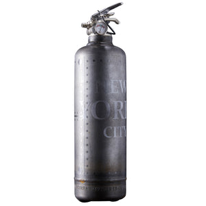 Fire Design - Fire Extinguisher NY Raw Metal