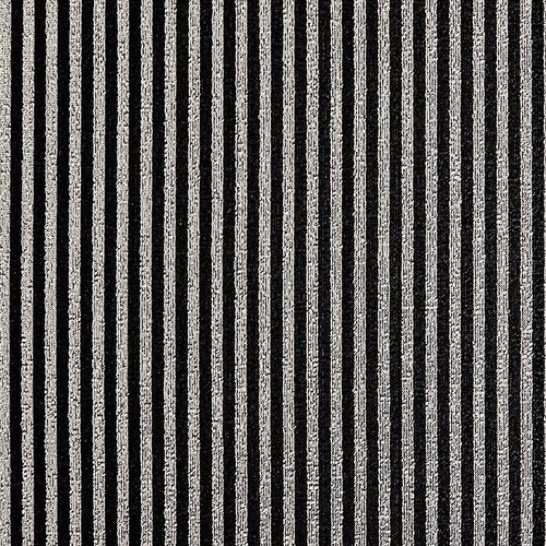 Chilewich Shag Breton Stripe Floormat Tuxedo